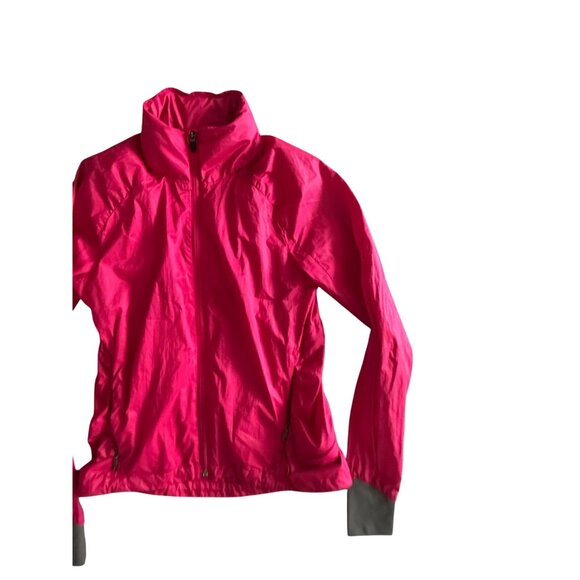 RUU Womens Pink Hoodie Windbreaker Jacket Size Small - Picture 2 of 7
